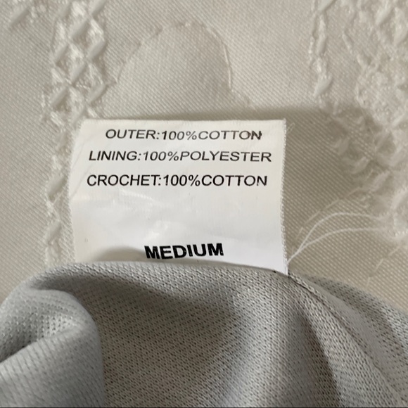 Missy Robertson Sleeveless Crochet Top Sz Medium - Picture 10 of 13